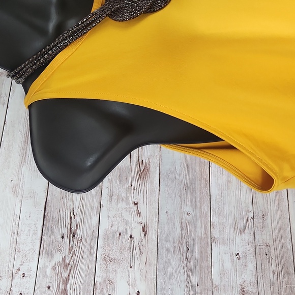 Joy Lab, Women's gold tank top, round neck, sleeveless, Size Ex Large - Picture 3 of 6